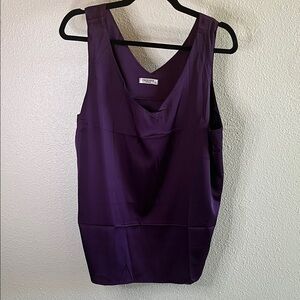 Purple Sleeveless Top